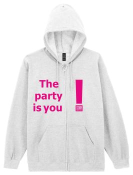 Preview: Full Zip Hooded Sweatshirt ° The party is you!